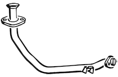 Výfuková trubka WALKER 17265