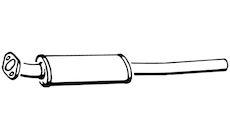 Predni tlumic vyfuku WALKER 17288