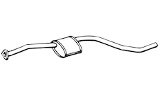 Střední tlumič výfuku WALKER 17339