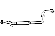 Střední tlumič výfuku WALKER 17798