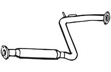 Střední tlumič výfuku WALKER 17821