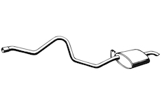 Zadní tlumič výfuku WALKER 17911