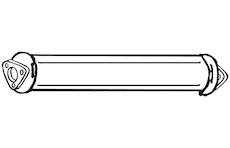 Střední tlumič výfuku WALKER 18220