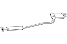 Zadní tlumič výfuku WALKER 18585