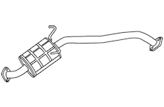 Střední tlumič výfuku WALKER 18617