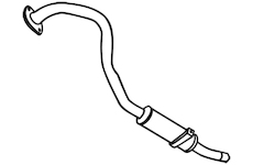 Zadní tlumič výfuku WALKER 18641