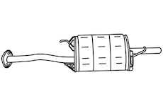 Zadní tlumič výfuku WALKER 18753