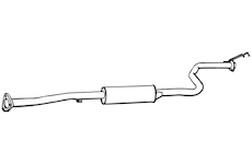 Střední tlumič výfuku WALKER 18755