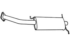 Zadní tlumič výfuku WALKER 18831