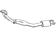 Predni tlumic vyfuku WALKER 18834