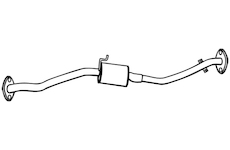 Střední tlumič výfuku WALKER 18835