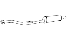 Zadní tlumič výfuku WALKER 18919