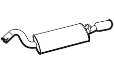 Zadní tlumič výfuku WALKER 19300