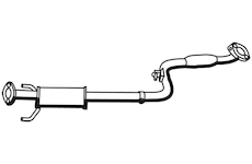 Střední tlumič výfuku WALKER 19447