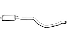 Střední tlumič výfuku WALKER 19570