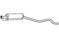 Střední tlumič výfuku WALKER 19955