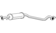 Střední tlumič výfuku WALKER 21000