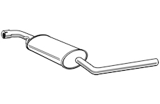 Střední tlumič výfuku WALKER 21036