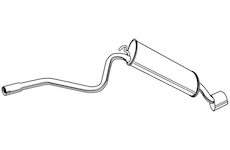 Zadní tlumič výfuku WALKER 21041