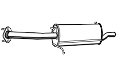 Zadní tlumič výfuku WALKER 21133