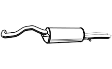 Zadní tlumič výfuku WALKER 21197