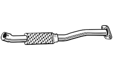 Zvlněná trubka, výfukový systém WALKER 21300