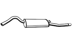 Zadní tlumič výfuku WALKER 21340