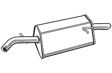 Zadní tlumič výfuku WALKER 21410