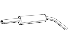Střední tlumič výfuku WALKER 21423