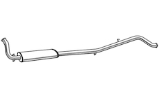 Střední tlumič výfuku WALKER 21436