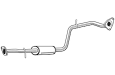 Střední tlumič výfuku WALKER 21437