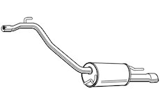 Zadní tlumič výfuku WALKER 21478