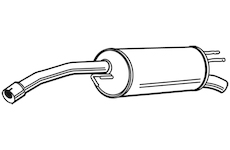 Zadní tlumič výfuku WALKER 21496