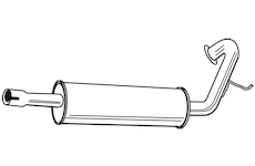 Zadní tlumič výfuku WALKER 21700