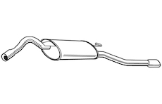 Zadní tlumič výfuku WALKER 21756