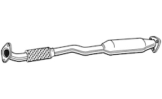 Predni tlumic vyfuku WALKER 21757