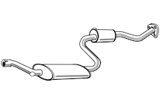 Střední tlumič výfuku WALKER 21784