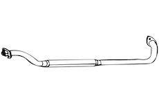 Střední tlumič výfuku WALKER 21816