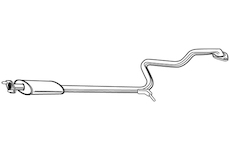 Střední tlumič výfuku WALKER 21835