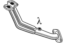 Výfuková trubka WALKER 21853