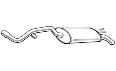 Zadní tlumič výfuku WALKER 21860