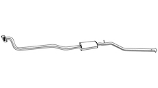 Střední tlumič výfuku WALKER 21865