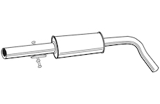 Střední tlumič výfuku WALKER 21874