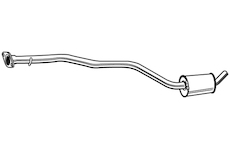 Střední tlumič výfuku WALKER 21886