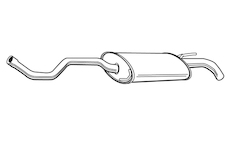 Zadní tlumič výfuku WALKER 21926