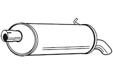 Zadní tlumič výfuku WALKER 21953