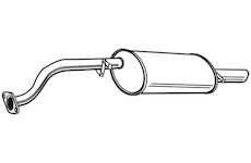 Zadní tlumič výfuku WALKER 22012