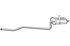 Zadní tlumič výfuku WALKER 22023