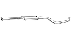 Střední tlumič výfuku WALKER 22054