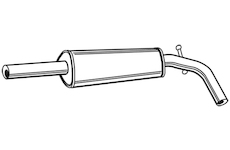 Střední tlumič výfuku WALKER 22058